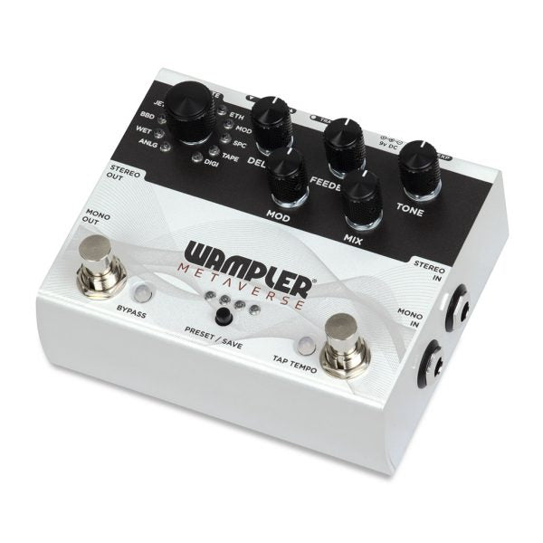 New Wampler Metaverse | 11 Delay Programs | Guitar Effects Pedal | Bundle