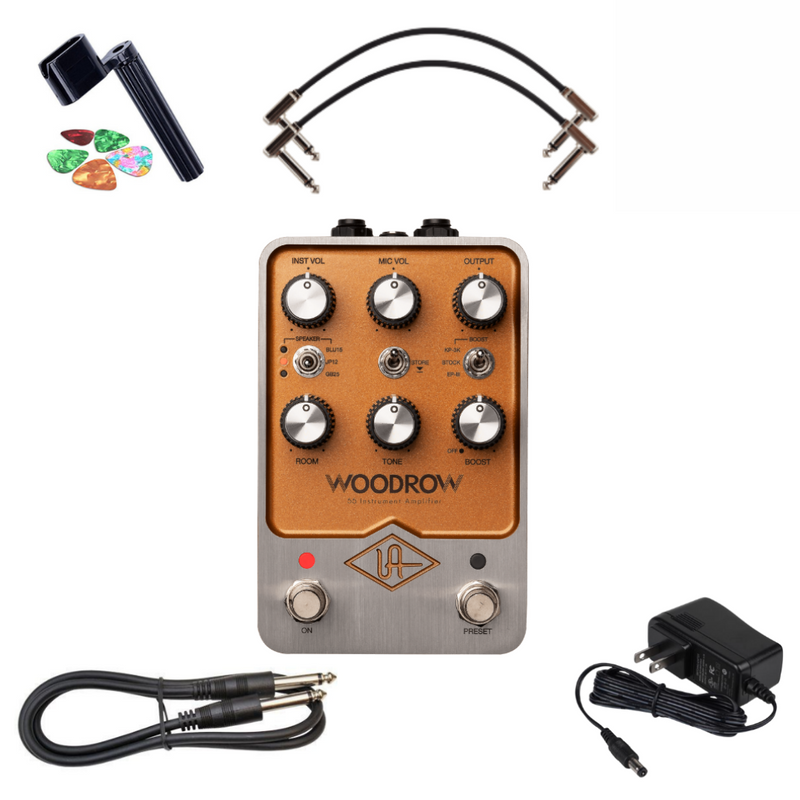 New Universal Audio Woodrow '55 Instrument Amplifier Pedal Stereo Amplifier Simulator