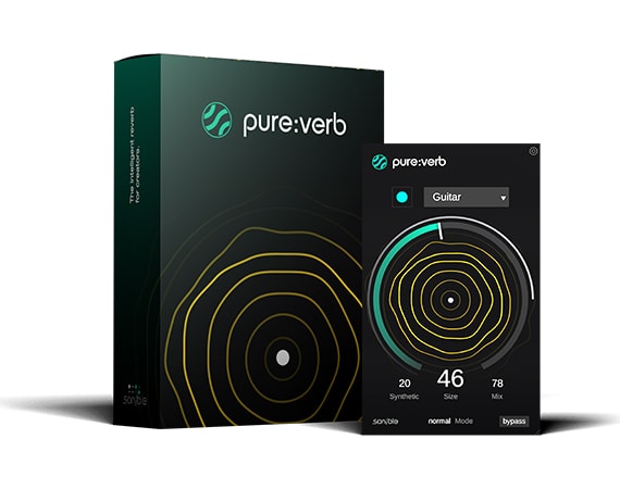 New Sonible Pure:Verb | Plug-in | AAX/AU/VST | MAC/PC | Download/Activation Card
