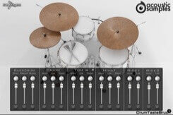 New AcousticSamples AS Drums Collection | 4 Drum Set Library | Mac/PC | AU/AAX/VST | (Download/Activation Card)