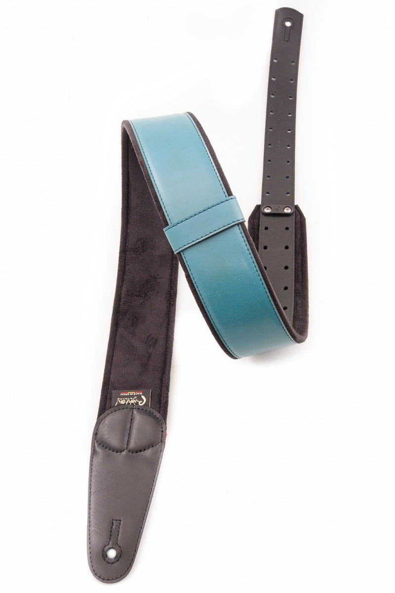 New Right On! Straps - Steady Mojo Charm Teal | Guitar/Bass Strap | Extends up to 57"