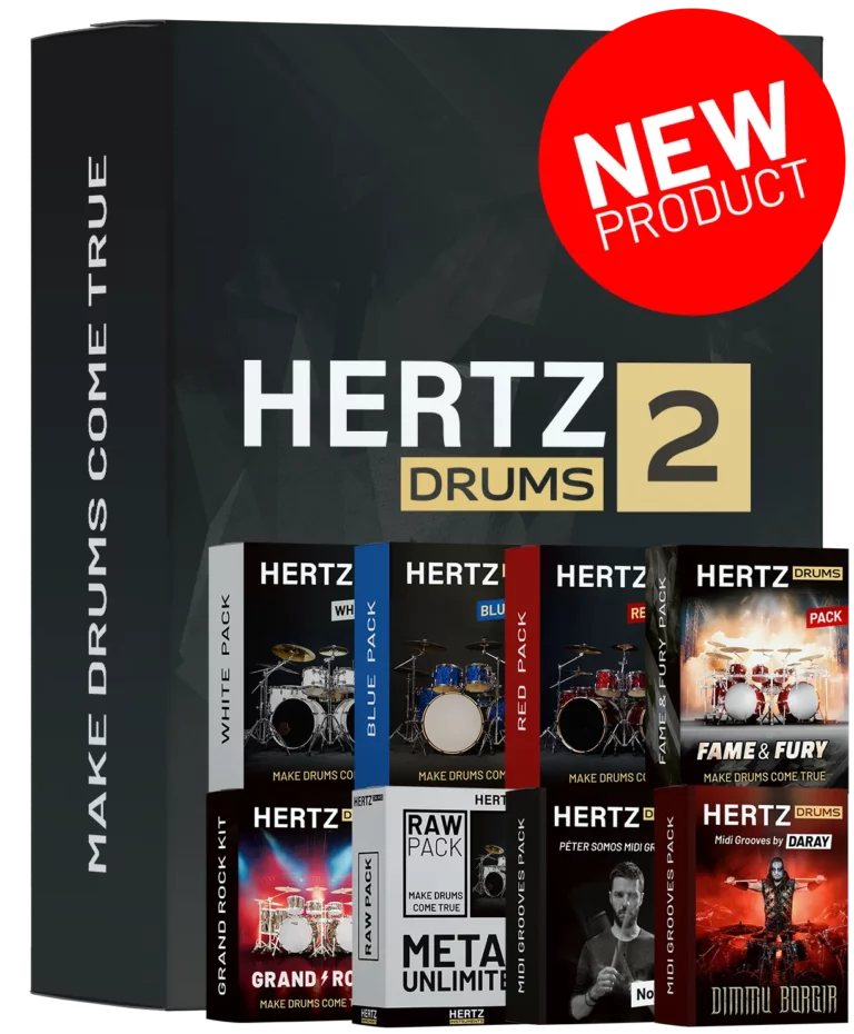 New Hertz Drums Complete 1 Mac/PC Software (Download/Activation Card)