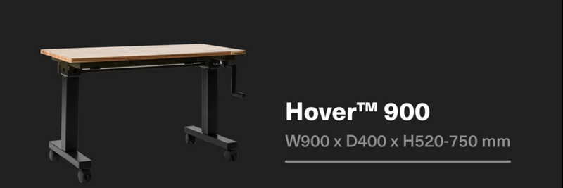 New Wavebone Hoover 900 | Height Adjustable Keyboard Stand | Wood