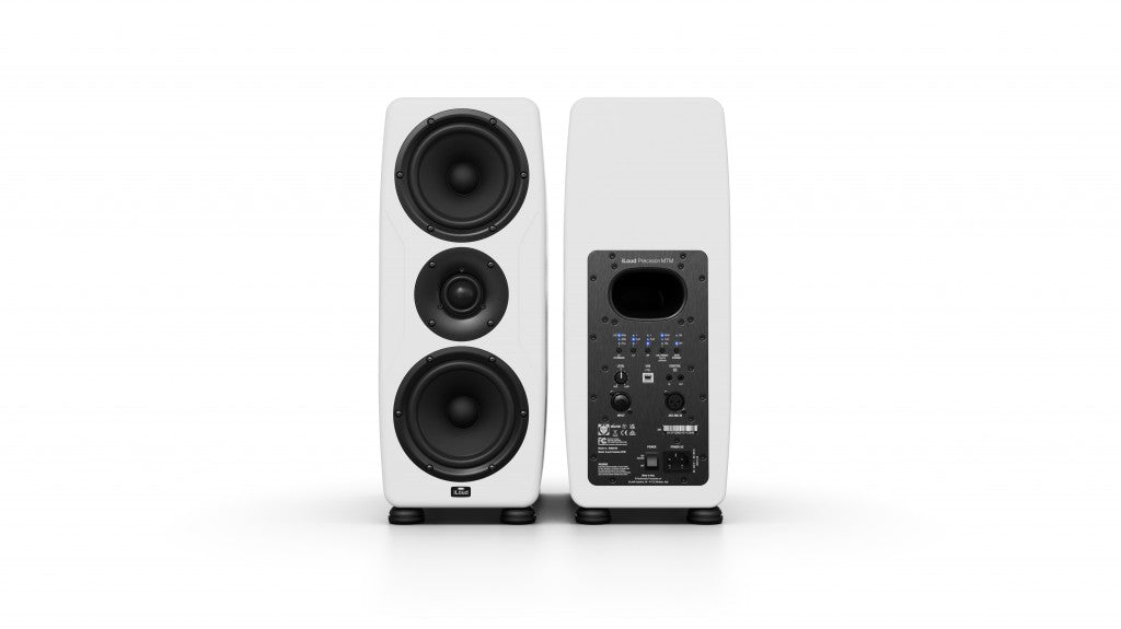 New IK Multimedia iLoud Precision MTM Monitor | Engineered to Perfection | Single | White