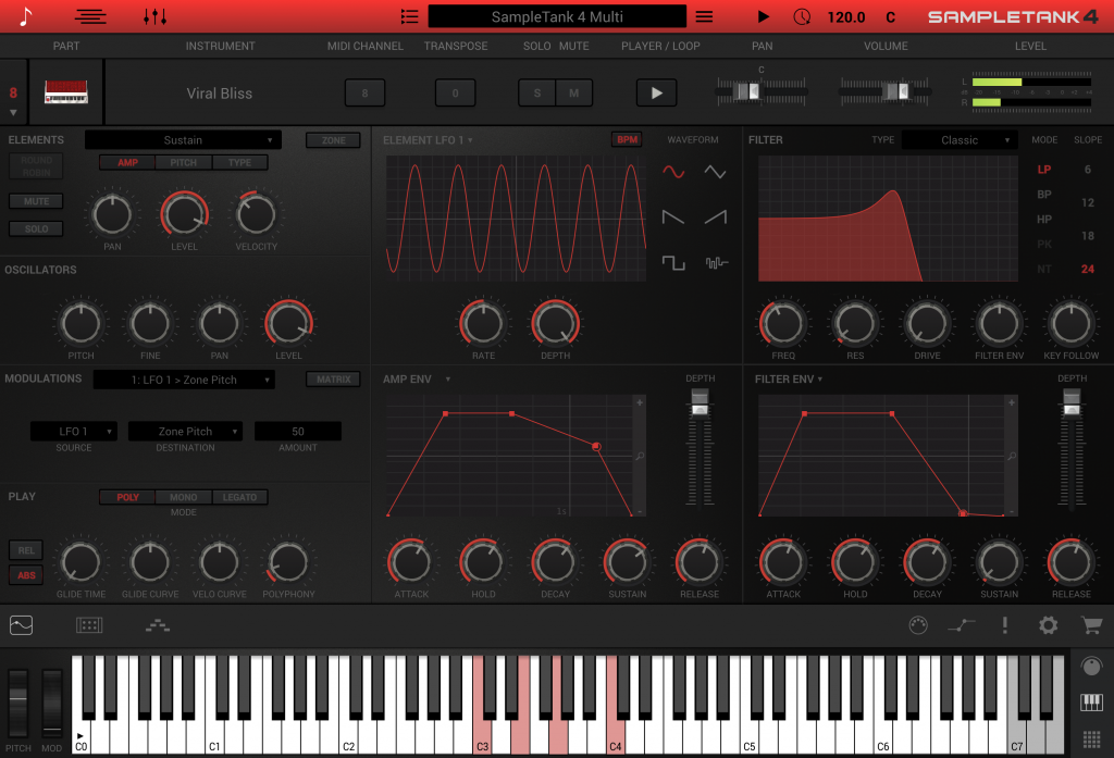 New Ik Multimedia SampleTank 4 Upgrade | Upgrade from SampleTank 3, Miroslav 2, Syntronik or MODO Bass | Mac/PC | AU/AXX/VST |  (Download/Activation Card)