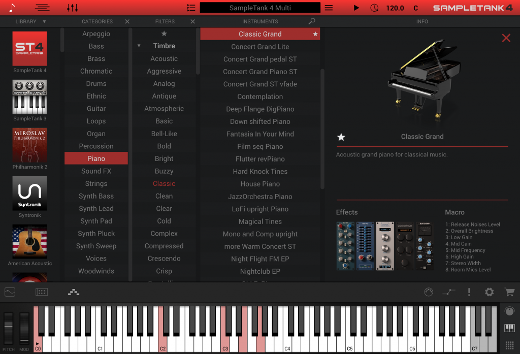 New Ik Multimedia SampleTank 4 Upgrade | Upgrade from SampleTank 3, Miroslav 2, Syntronik or MODO Bass | Mac/PC | AU/AXX/VST |  (Download/Activation Card)