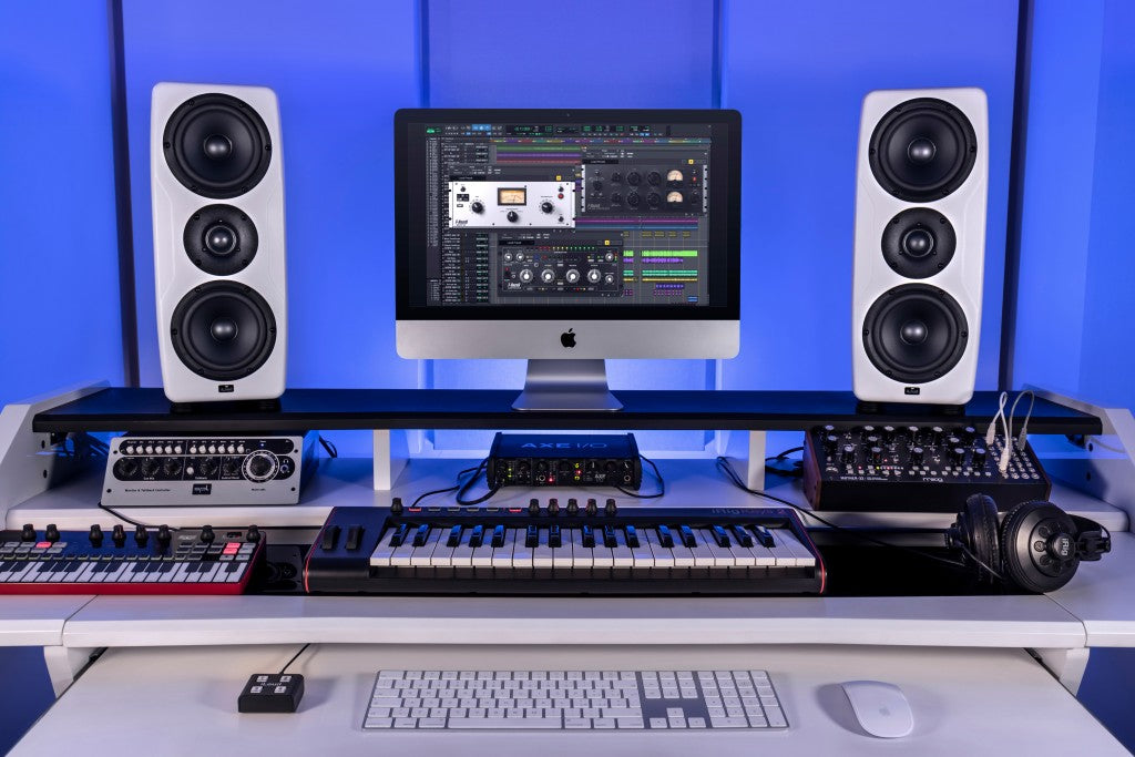 New IK Multimedia iLoud Precision MTM Monitor | Engineered to Perfection | Single | White