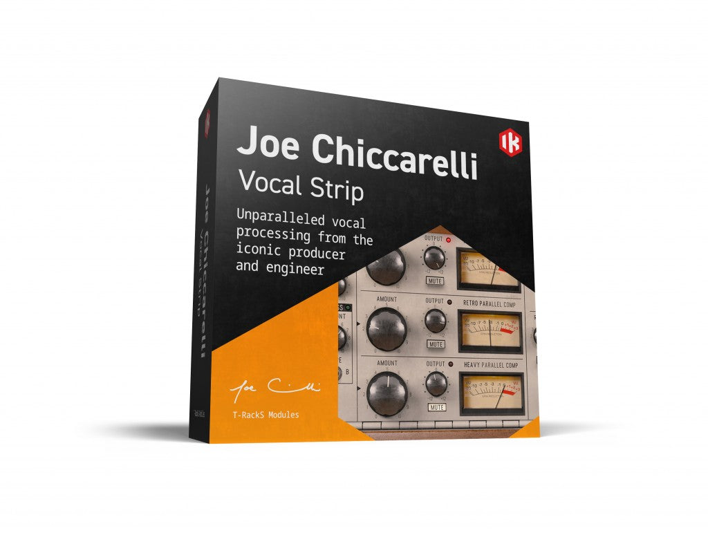 New IK Multimedia Joe Chiccarelli Vocal Strip | From GRAMMY-Winning Producer & Engineer | AU/AAX/VST | Mac/PC (Download/Activation Card)