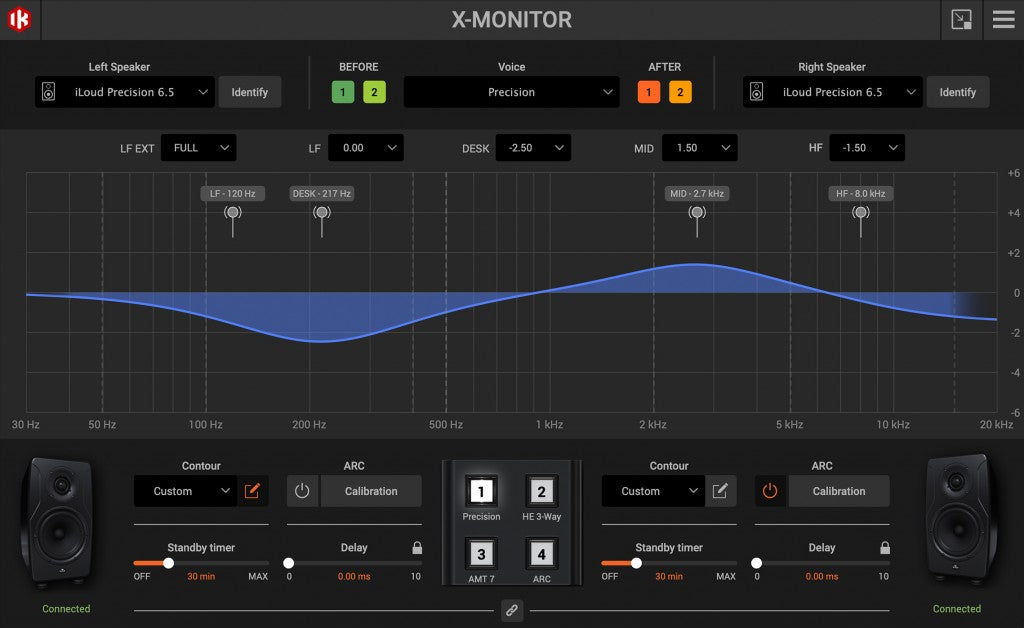 New IK Multimedia iLoud Precision 6 Monitor | Engineered to Perfection | Single | White