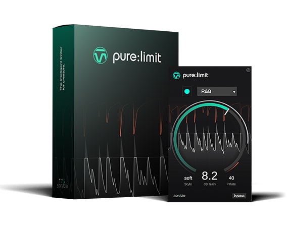 New Sonible Pure:Limit | Plug-in | AAX/AU/VST | MAC/PC | Download/Activation Card