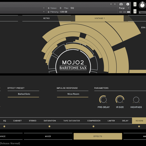 New Big Fish Audio MOJO 2: Baritone Saxophone | MAC/PC Software | Download/Activation Card