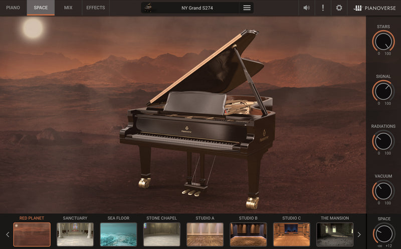 New Ik Mulitmedia Pianoverse NY Grand S274 PC/Mac (Download/Activation Card)