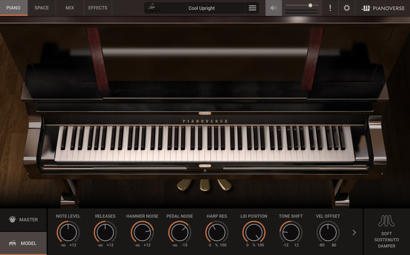 New Ik Mulitmedia Pianoverse Royal Upright Y5 PC/Mac (Download/Activation Card)