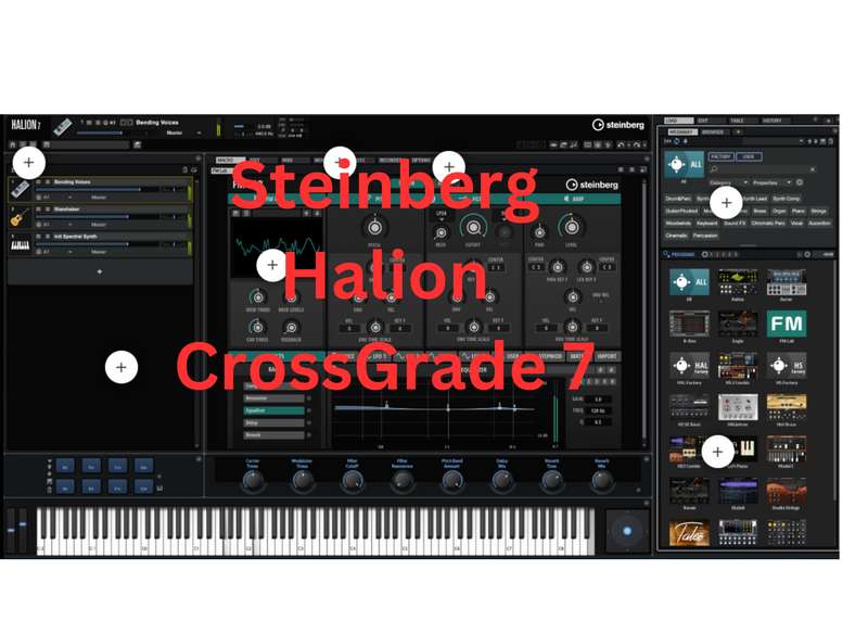 New Steinberg HALion 7 Crossgrade Audio Editing Software MAC/PC