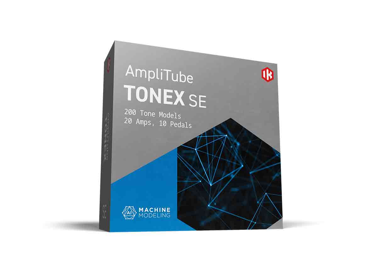 New Ik Multimedia AmpliTube Tone X SE | 200 Tone Models | Mac/PC | AU/AAX/VST | (Download/Activation Card)