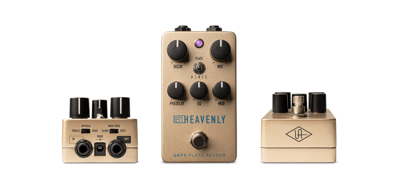 New Universal Audio UAFX Heavenly Plate Reverb | Effects Pedal