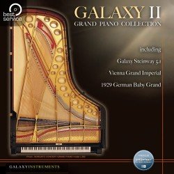 New Best Service Galaxy II Pianos - MAC/PC | Software (Download/Activation Card)