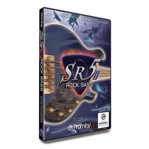 WINTER SALE THRU 1-31-24 - New Prominy SR5 Rock Bass 2 Virtual Instrument MAC/PC VST AU AAX Software - (Download/Activation Card)
