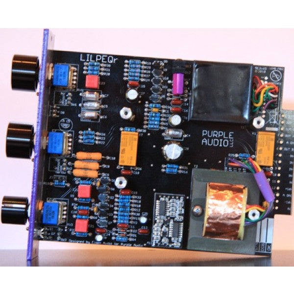 New Purple Audio LILPEQR 500-Series 2-Band Program Equalizer Module