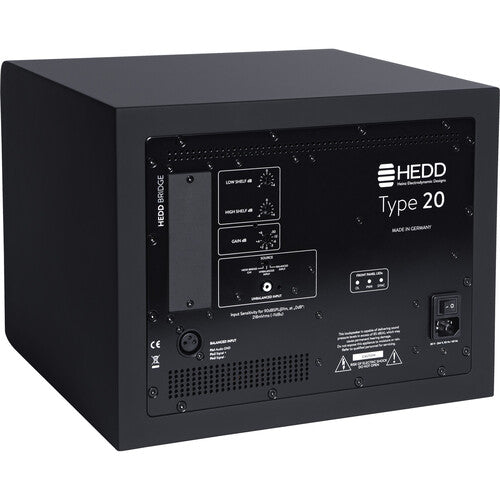 New HEDD Type 20 MK2 3-Way 900W Active Studio Monitor (Left, Black)