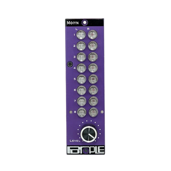 New Purple Audio Moiyn 8-Channel Summing Amp 500-Series Module
