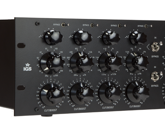 New IGS Audio  iQ Inductor Equalizer Dual Mono Parametric EQ