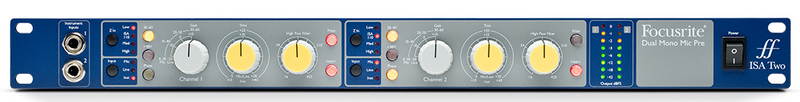 New Focusrite ISA-Two -Two Channels Of Classic Focusrite Mic Pres