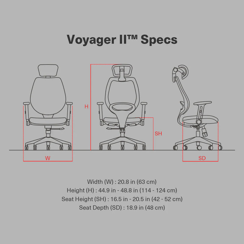 New Wavebone Studio Furniture Voyager II (Mesh Seat)
