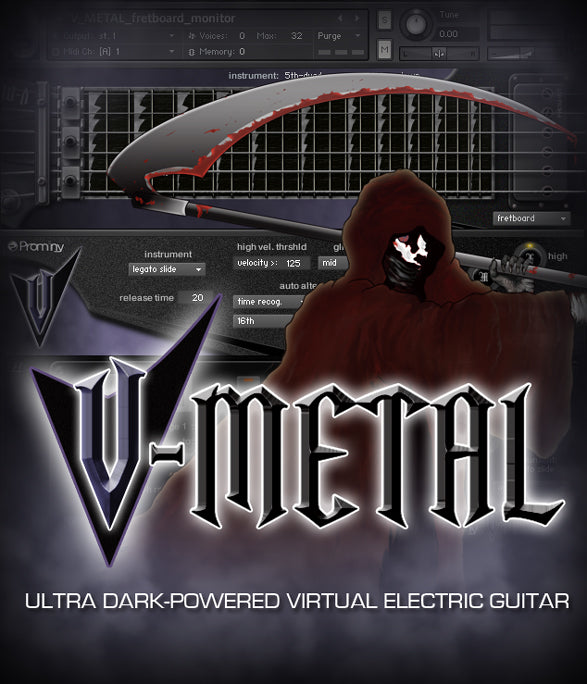 New Prominy V-METAL - Virtual Instrument MAC/PC VST AU AAX Software - (Download/Activation Card)