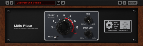 New SoundToys Little Plate Reverb Virtual Processor Plug-in Mac/PC Software