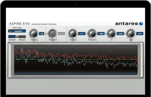 New Antares Aspire Evo - Aspiration Noise MAC/PC Software VST AU AAX Virtual Processor Plug-in
