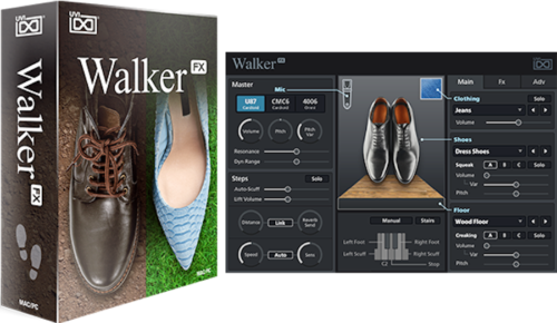 New UVI Walker 2 Footstep Foley Designer VI Software (Download/Activation Card)