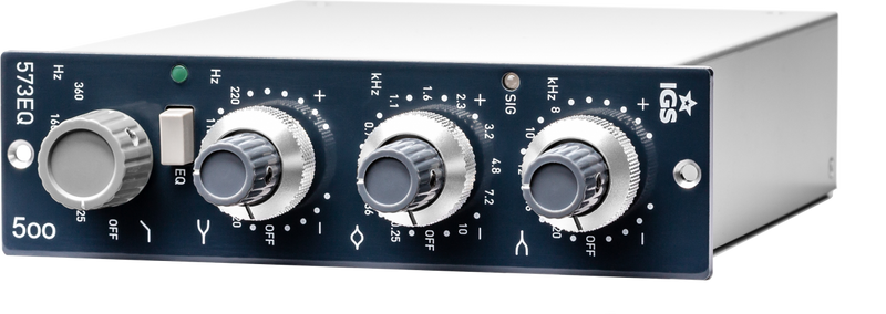 New IGS Audio 573EQ Classic Inductor EQ 500 Series Module