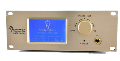 New Fredenstein F676 MicPre -A Valve Based Microphone Preamp With A Fully Balanced Signal Path, Near Zero Negative Feedback Architecture And DSP Control Of Tubes.