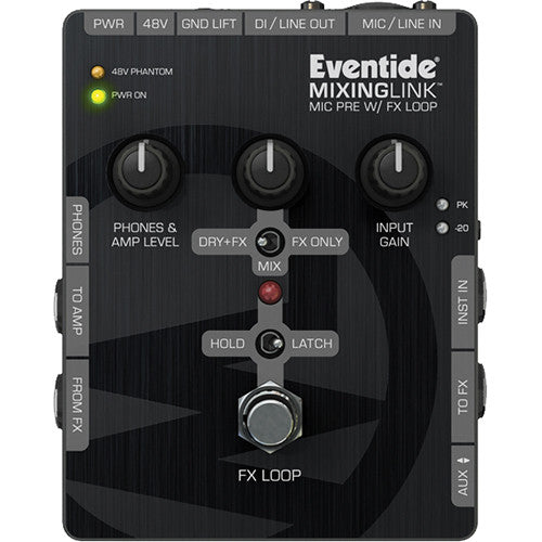 New Eventide  MixingLink Microphone Preamp with Effects Loop