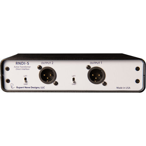 New Rupert Neve Designs RNDI-S | Stereo Active Transformer Direct Interface