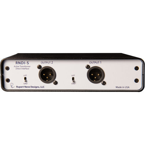 New Rupert Neve Designs RNDI-S Stereo Active Transformer Direct Interface