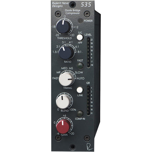 New Rupert Neve Designs 535 Diode Bridge Compressor | 500-Series Module