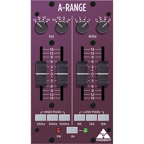 New Trident Audio A-Range EQ 500-Series Equalizer Module