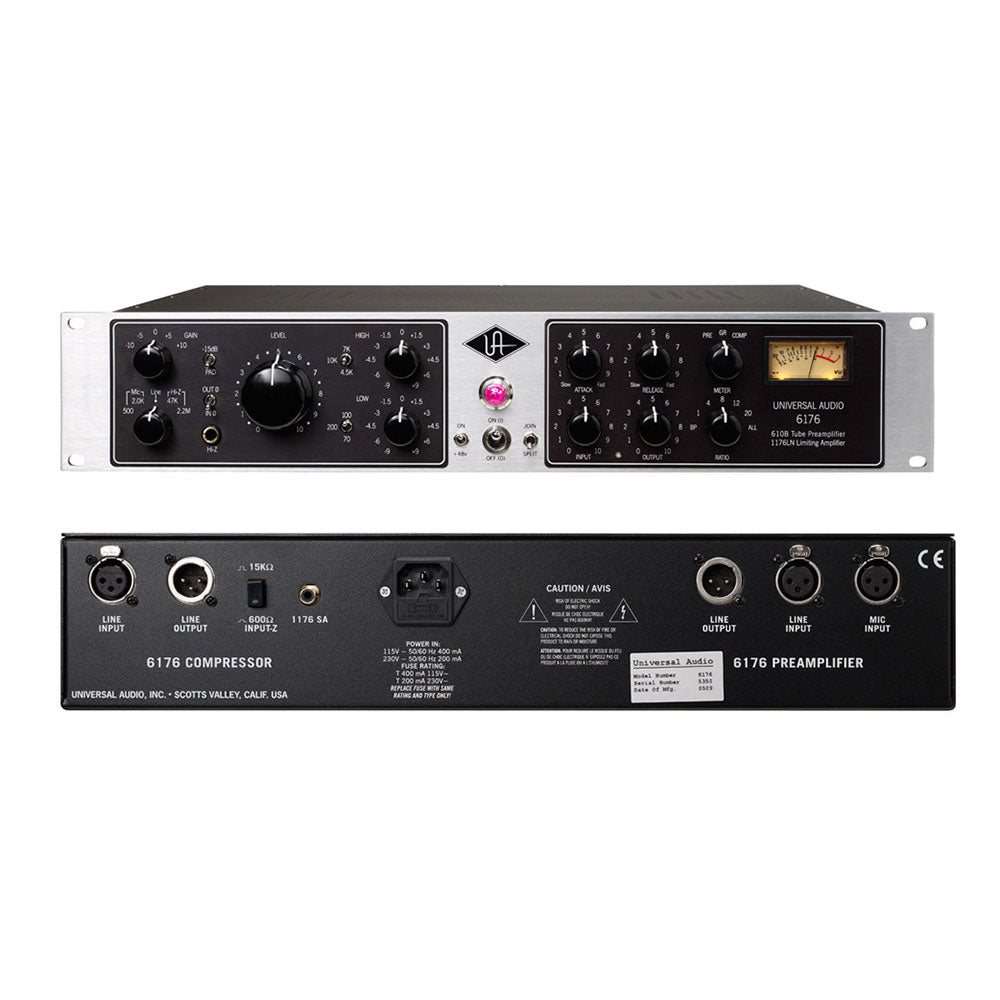 New Universal Audio 6176 Vintage Channel Strip - Mic Pre, EQ, Compressor