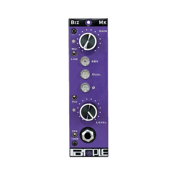 New Purple Audio Biz MK 500-Series Microphone Preamp Module