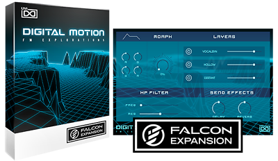 New UVI Digital Motion Expansion Library for Falcon  VI Software (Download/Activation Card)