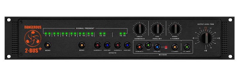 New Dangerous Music SYSTEM COMPLETE - Complete Signal Flow - Tracking & Hybrid Mixing