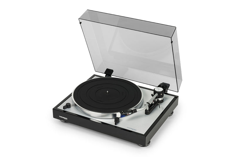 New THORENS TD 403 PURISTIC DIRECT DRIVE TURNTABLE with Ortofon 2M Blue cartridge