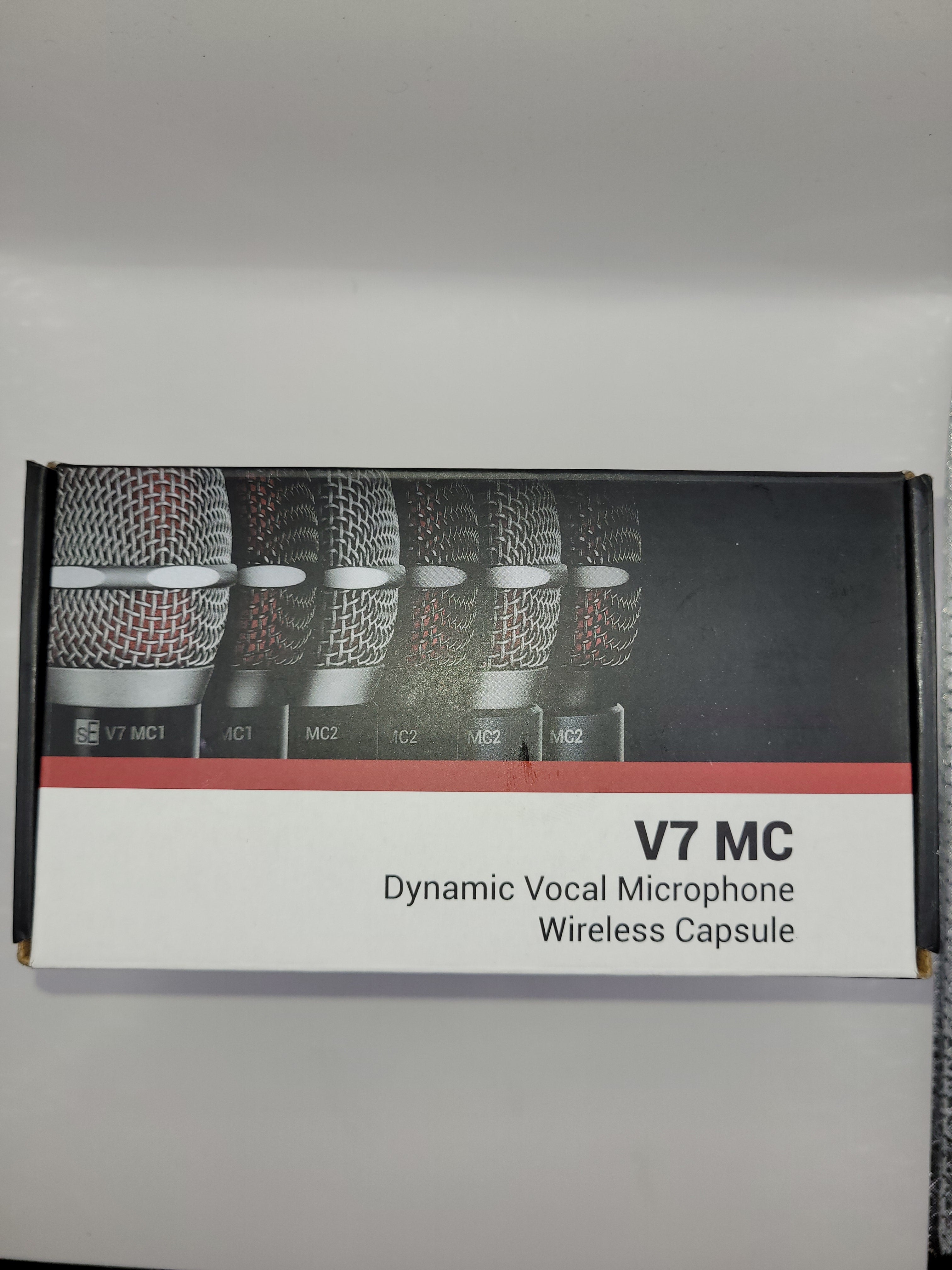 New sE Electronics V7 MC2 Black - Super Cardioid Mic Capsule for Sennheiser Handheld Transmitters