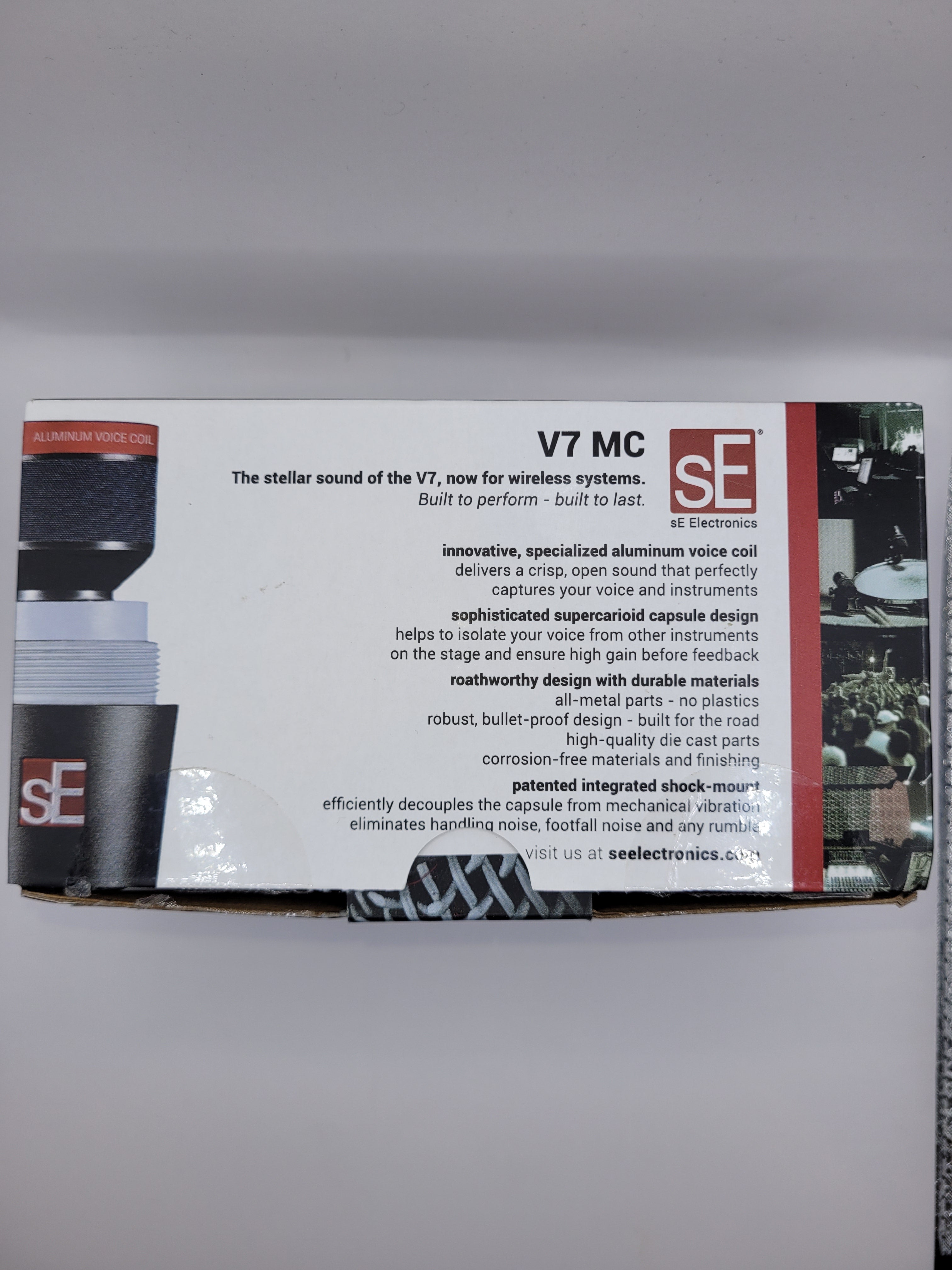 New sE Electronics V7 MC2 Black - Super Cardioid Mic Capsule for Sennheiser Handheld Transmitters