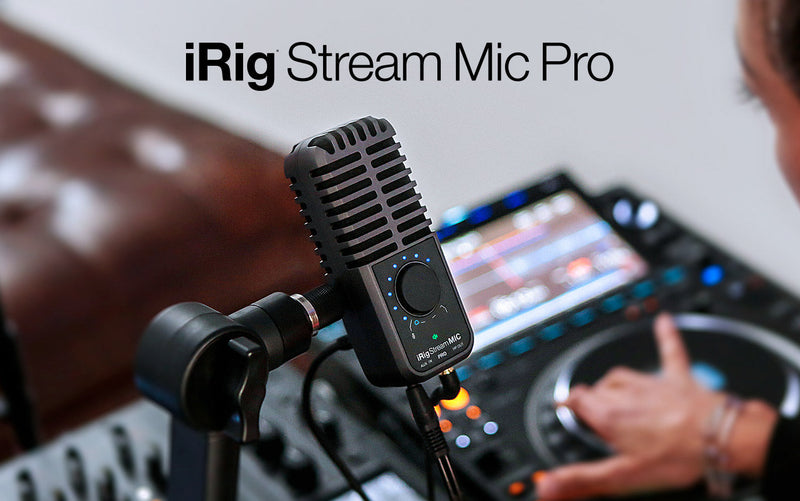 New IK Multimedia iRig Stream Mic Pro - One Mic To Connect It All - Bundle 2