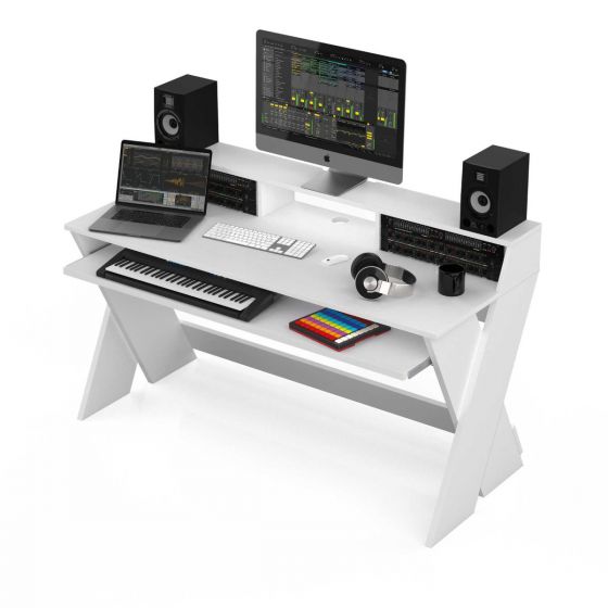 New Glorious Sound Desk Pro -  Studio & Production Workstation - White