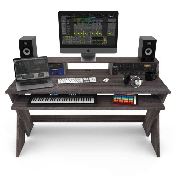 New Glorious Sound Desk Pro -  Studio & Production Workstation - Walnut