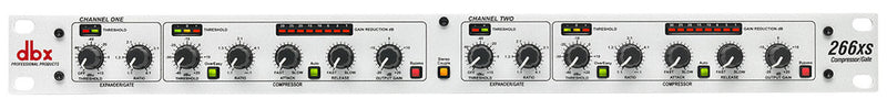 New DBX 266xs - Compressor / Limiter / Gate - Bring a More Professional Sound to Your Mix